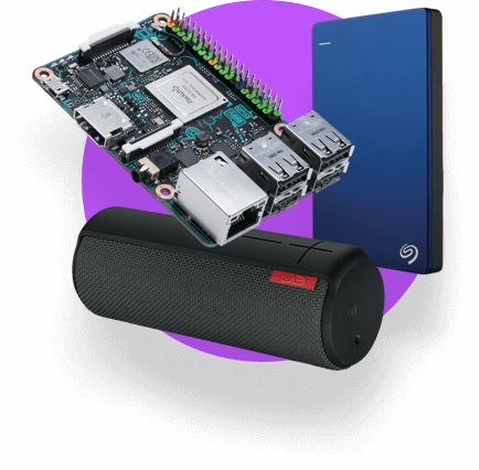 Asus Tinker Board 2GB
                    2.5" 1Tb HDD Seagate Backup Plus Slim
                    UE BOOM 2
                    1 year of private GitHub